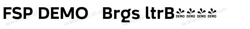 FSP DEMO   Brgs ltrB字体转换